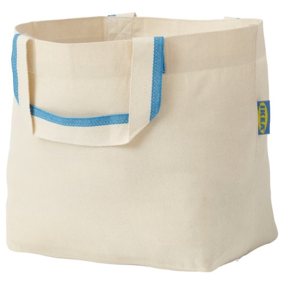 Ikea 2 pc Spikrak Cloth Reusuable Shopping Bag 3 Gallong - Picture 1 of 2
